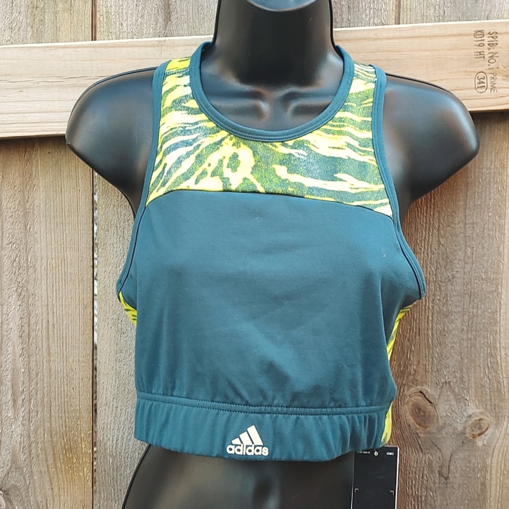🏵️ Adidas x Zoe Saldana Sports Bra NWT